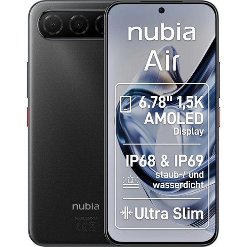 Nubia air 256 titanium - nubia, 5g