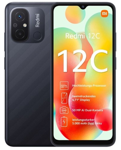 Xiaomi redmi 12c - xiaomi, 64gb