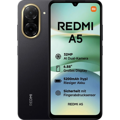 Xiaomi redmi gb midnight - a5, 64